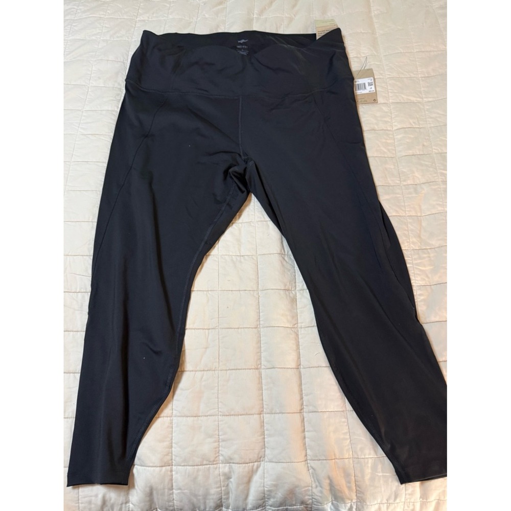 Nike Yoga Dri-FIT High Rise 7/8 Leggings Black Training Tights DR7800-010 3X